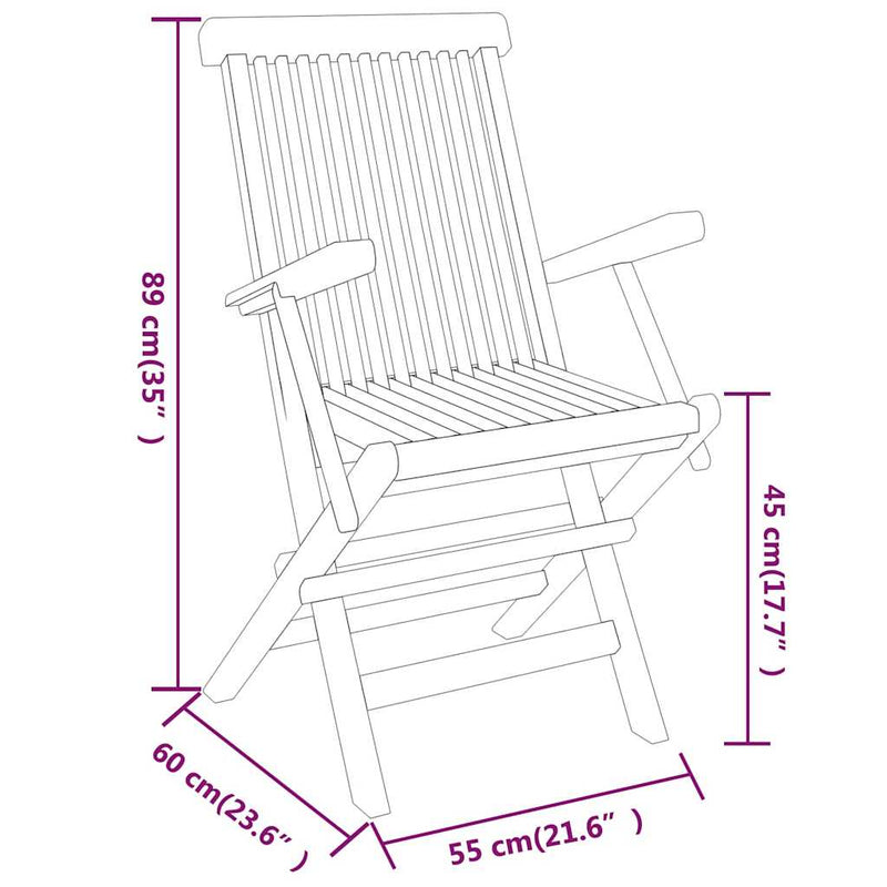 Set mobilier de grădină, 3 piese, lemn masiv de tec