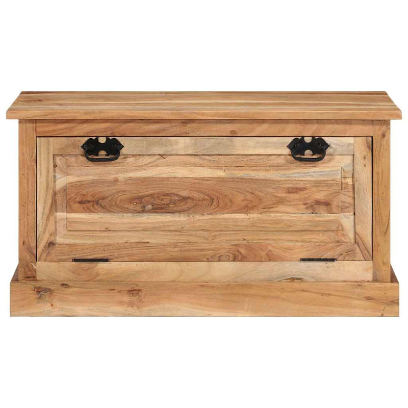 Bancă de depozitare pantofi, 85x40x45 cm, lemn masiv de acacia