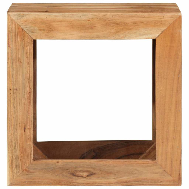 Taburet, 40x30x40 cm, lemn masiv de acacia