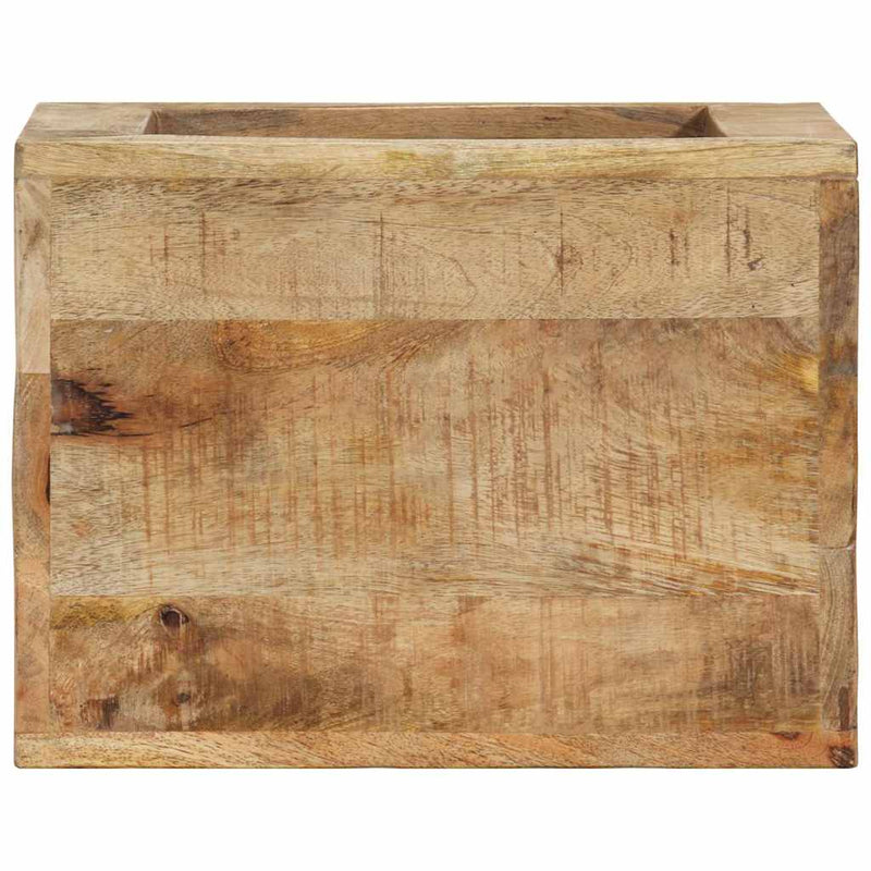 Taburet, 40x30x40 cm, lemn masiv de mango