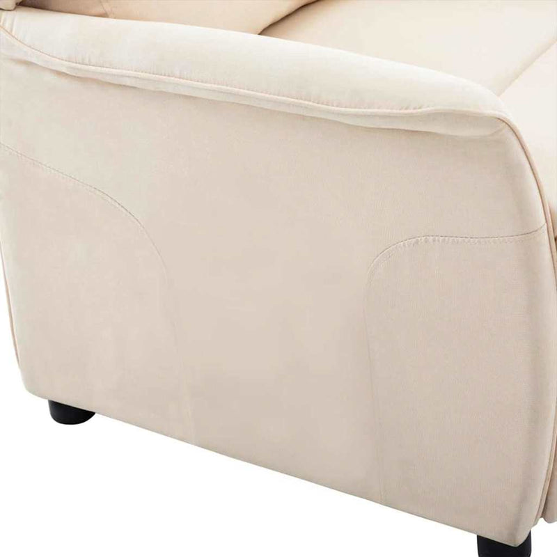Fotoliu recliner Crem Poliester
