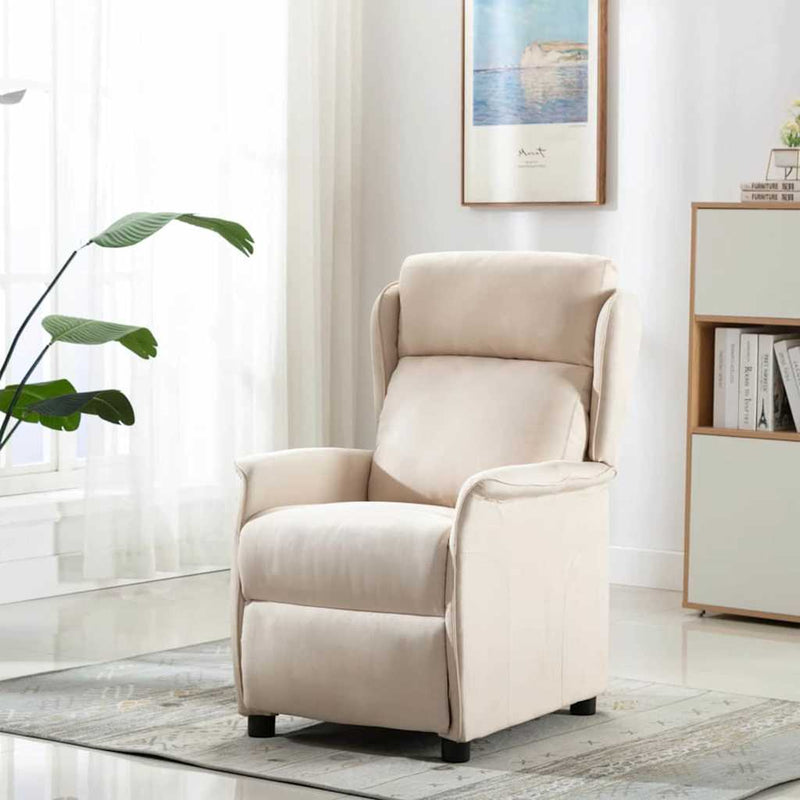 Fotoliu recliner Crem Poliester
