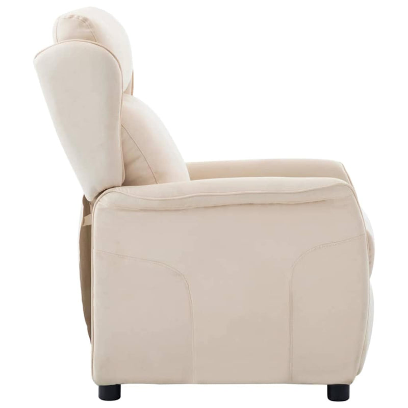 Fotoliu recliner Crem Poliester