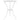 Set mobilier bistro, 3 piese, alb, aluminiu turnat