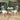 Set mobilier bistro, 3 piese, alb, aluminiu turnat