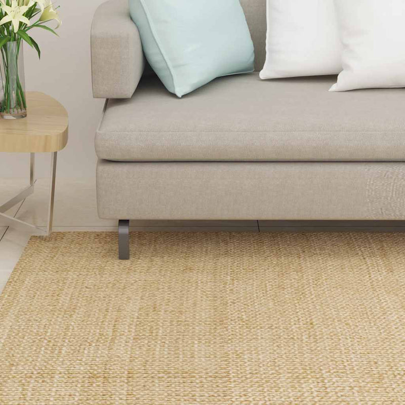 Covor din sisal, natural, 80x100 cm