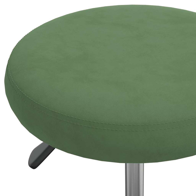 Taburet de masaj, verde închis, catifea