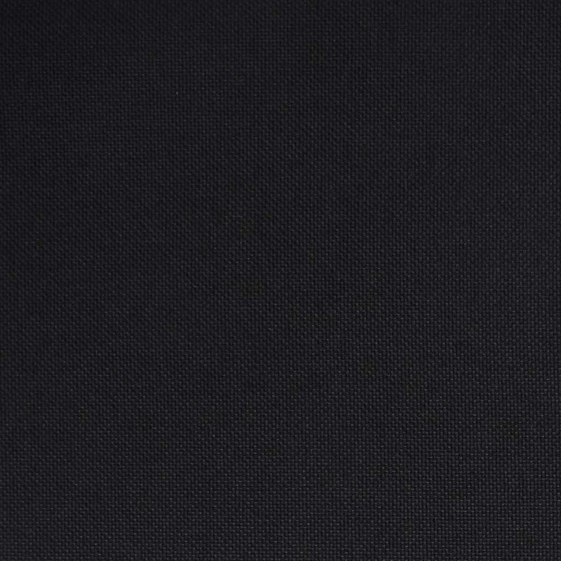 Scaun de bucătărie, negru, material textil