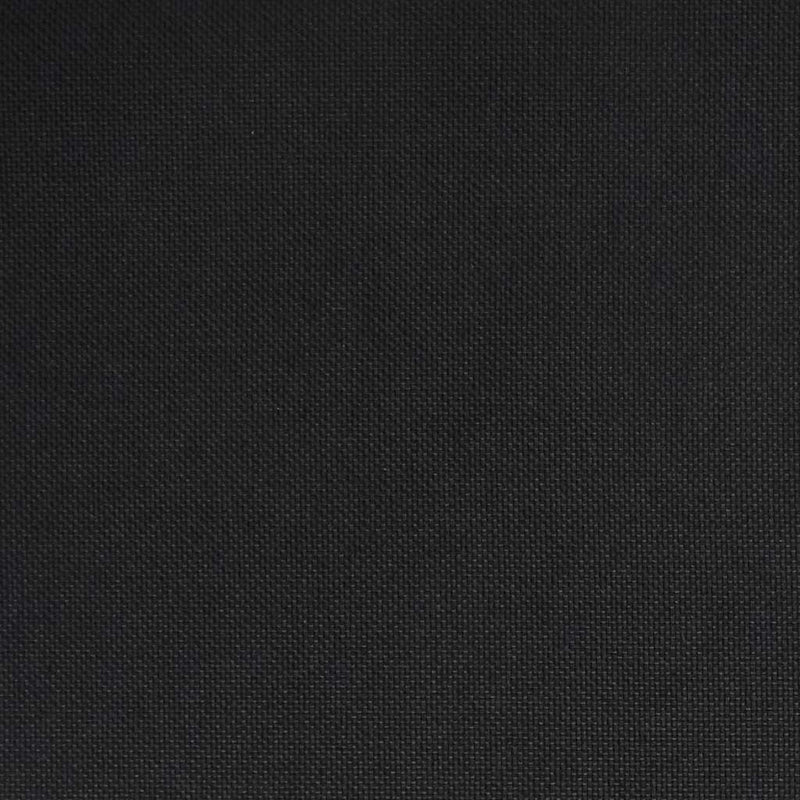 Scaun de bucătărie pivotant, negru, material textil
