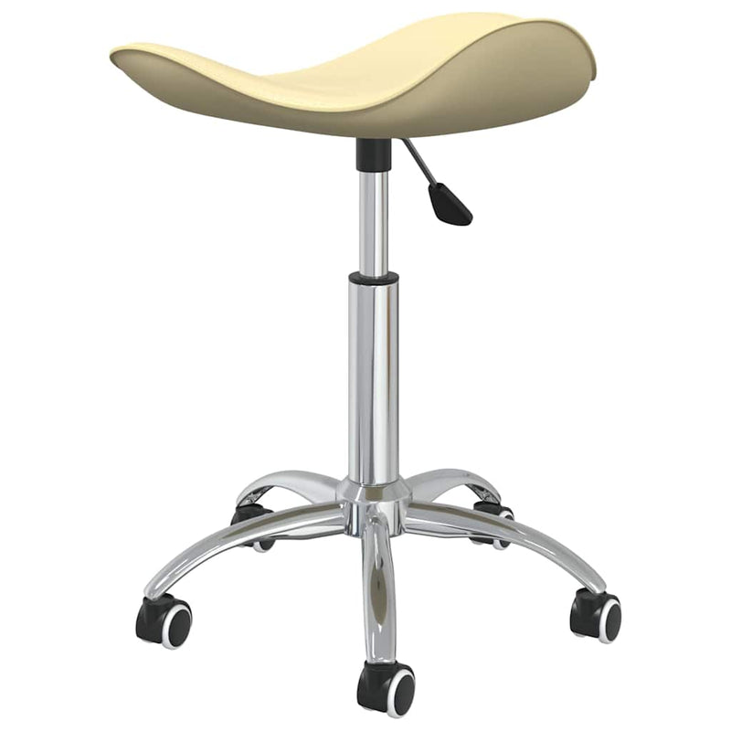Scaun de birou, crem, piele ecologică