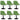 Scaune de sufragerie pivotante 6 buc, verde deschis, catifea