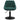Scaune de sufragerie pivotante 6 buc, verde închis, catifea