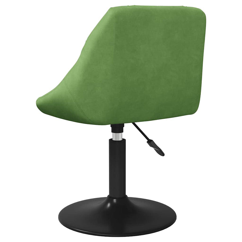 Scaun de bucătărie, verde deschis, catifea