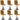 Scaune de sufragerie pivotante 6 buc, maro, catifea