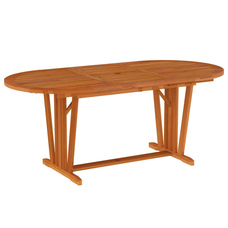 Set mobilier de grădină, 7 piese, lemn masiv de eucalipt