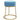Taburet rotund, albastru deschis, catifea