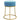 Taburet rotund, albastru deschis, catifea