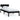 Cadru de pat mic single, negru, 75x190 cm, lemn masiv