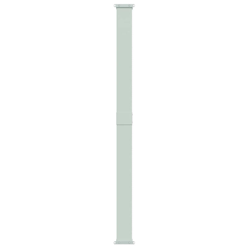 Copertină laterală retractabilă de terasă, crem, 200x614 cm