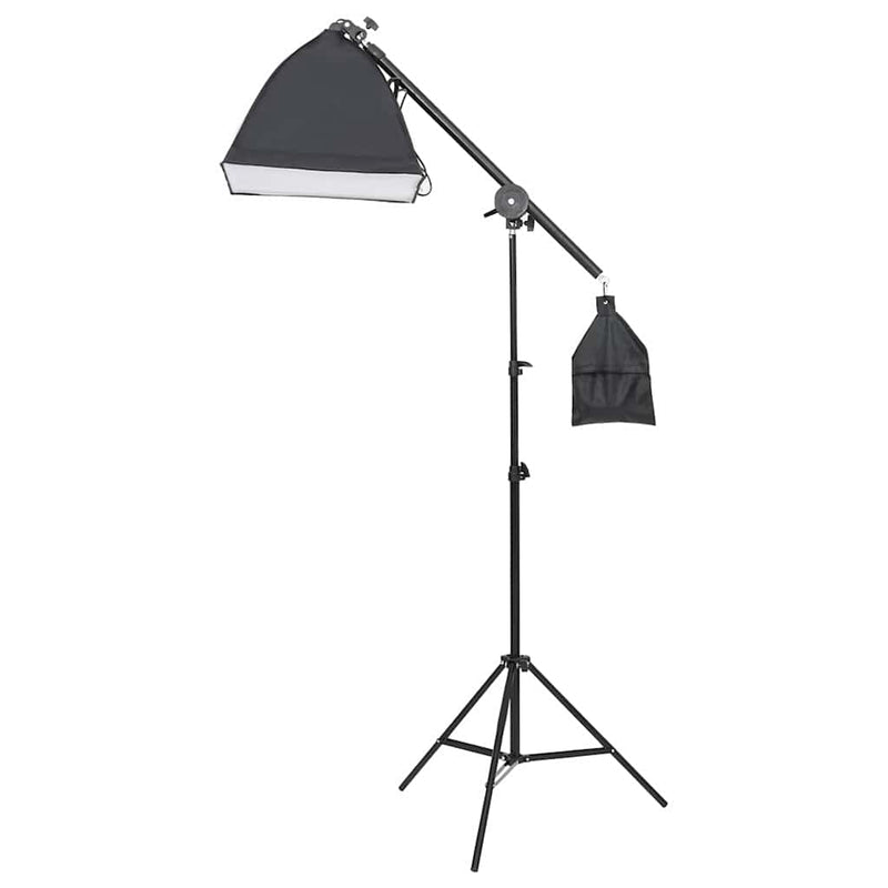 Set de iluminat pentru studio cu trepied și softbox