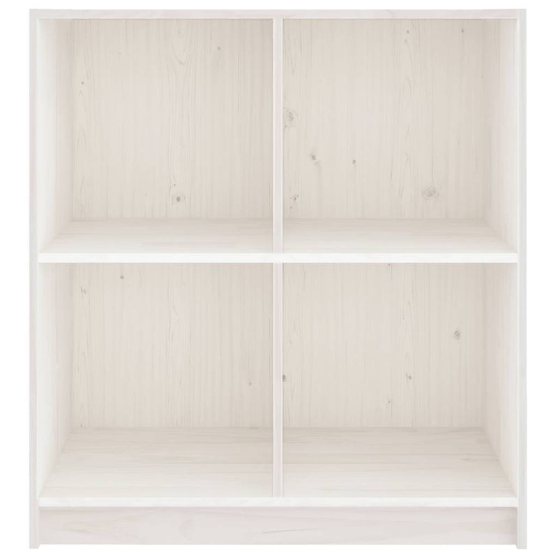 Servantă, alb, 70x33x76 cm, lemn de pin