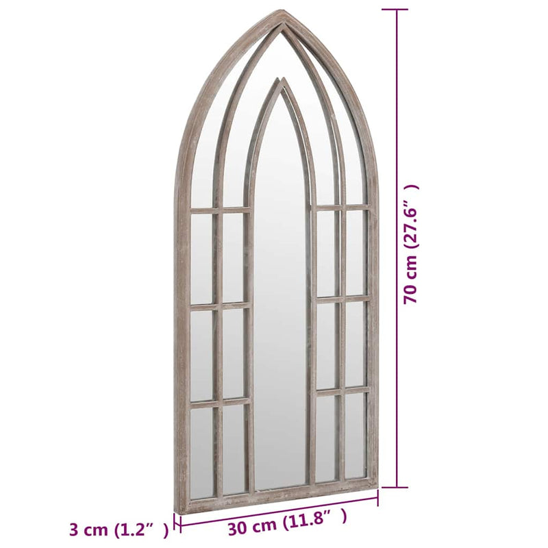 Oglindă,nisip, 70x30 cm,fier, pentru utilizare în interior