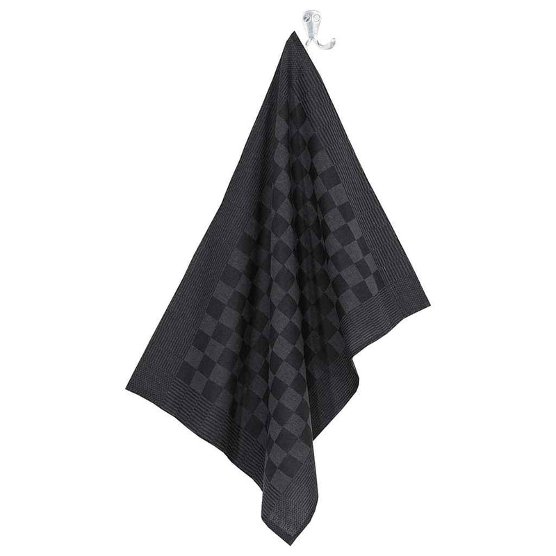 Set de prosoape, 20 buc., negru și gri, bumbac