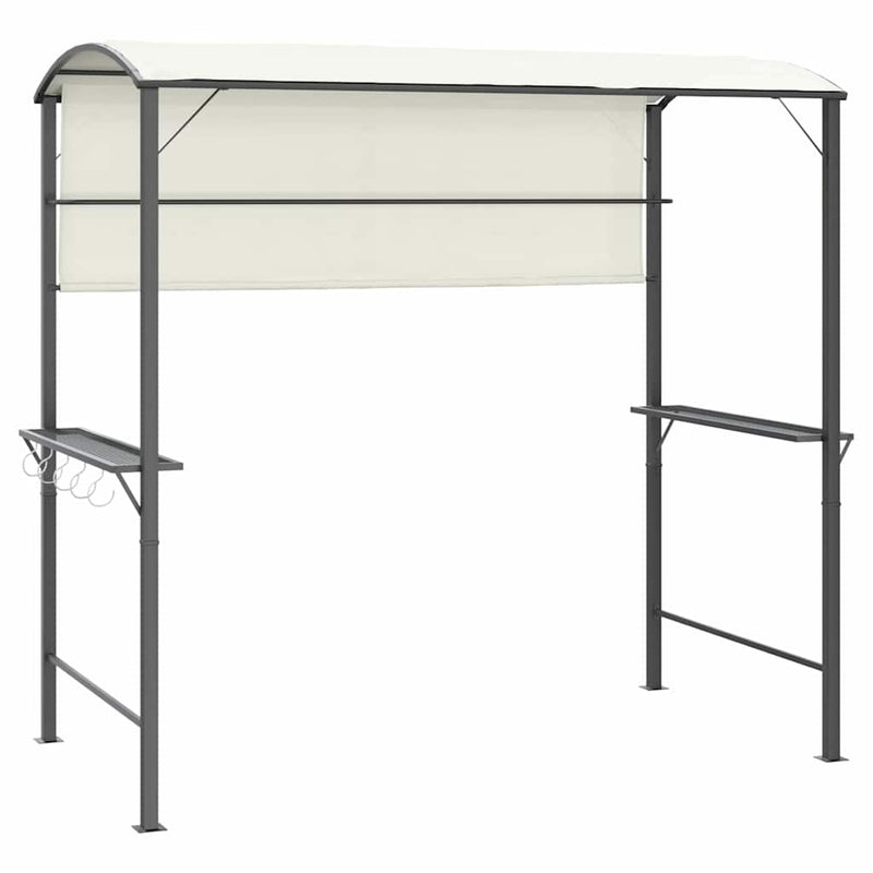 Pavilion cu acoperiș, crem, 220x110x200 cm