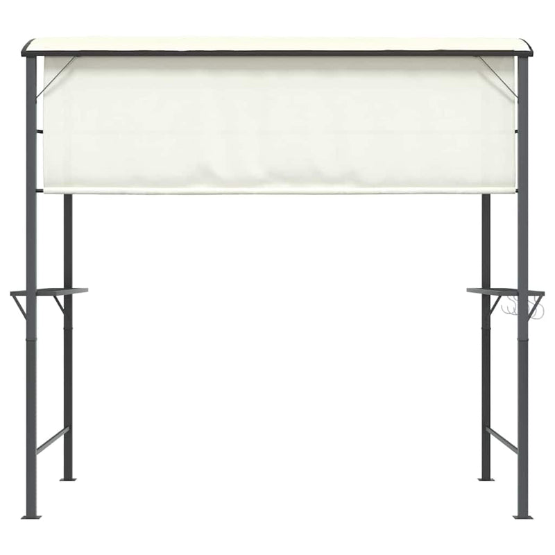 Pavilion cu acoperiș, crem, 220x110x200 cm