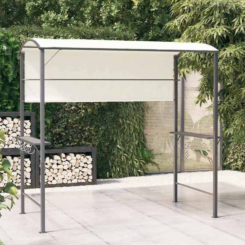 Pavilion cu acoperiș, crem, 220x110x200 cm