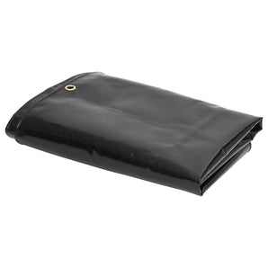 Prelate Negru 3 x 6 m Pânză cu acoperire PVC