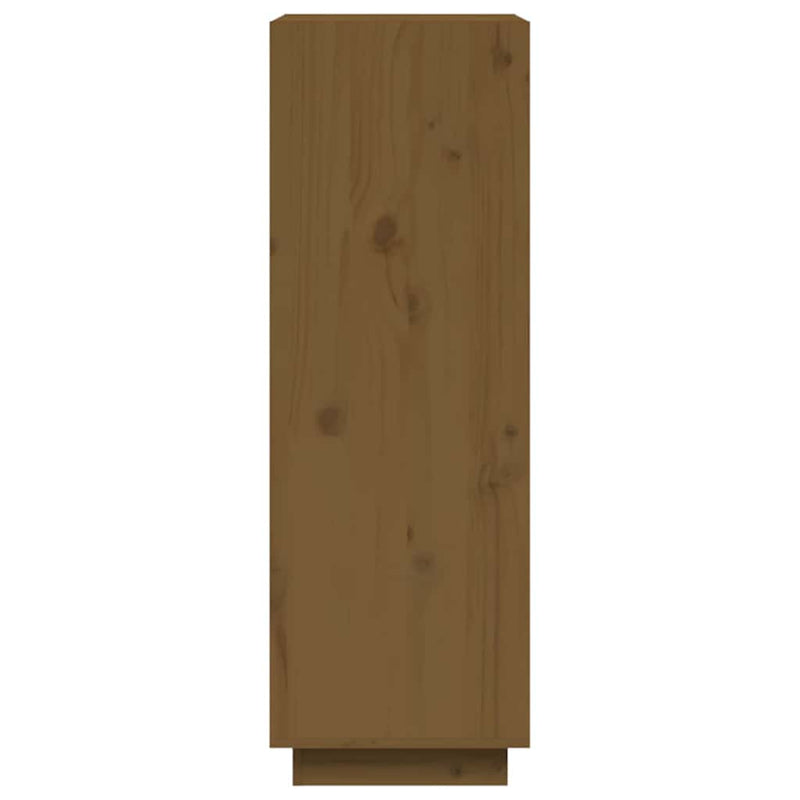 Bibliotecă/Separator cameră maro miere 60x35x103cm lemn pin