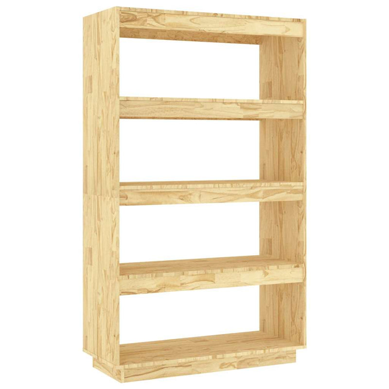 Bibliotecă/Separator cameră, 80x35x135 cm, lemn masiv pin