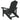 Scaun de grădină Adirondack, antracit, HDPE