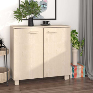 Dulap „HAMAR”, maro miere, 85x35x80 cm, lemn masiv de pin