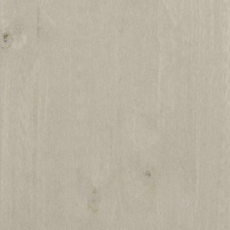 Raft superior comodă „HAMAR” alb, 85x35x100 cm, lemn masiv pin