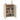 Dulap CD-uri „HAMAR”, maro miere, 85x40x108 cm, lemn masiv pin