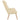 Scaun de relaxare, crem, material textil