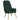 Scaun de relaxare, verde închis, material textil