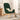 Scaun de relaxare, verde închis, material textil