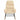 Scaun balansoar, alb crem, material textil