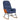 Scaun balansoar, albastru, material textil