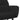 Scaun de relaxare, negru, material textil
