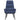 Scaun de relaxare, albastru, material textil