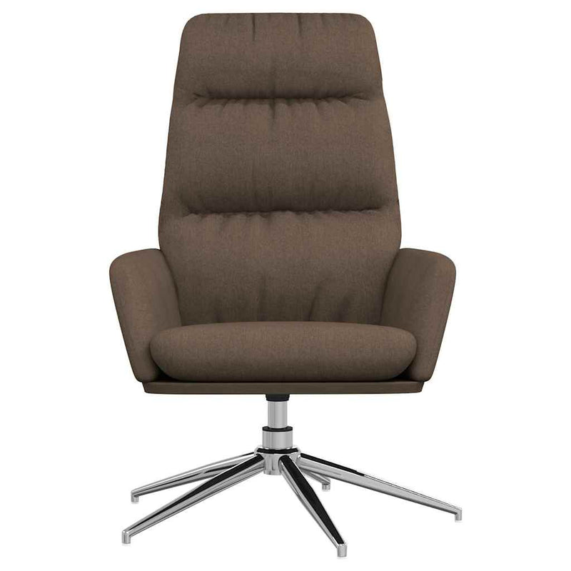 Scaun de relaxare, gri taupe, material textil