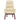 Scaun de relaxare, crem, material textil