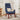 Scaun de relaxare, albastru, material textil