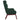 Scaun de relaxare, verde închis, material textil