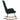 Scaun balansoar, verde închis, material textil