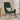 Scaun balansoar, verde închis, material textil